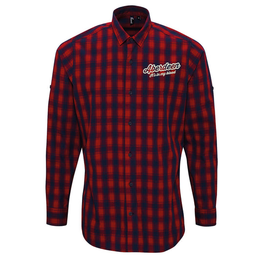 Aberdeen Fan Check Long Sleeve Shirt