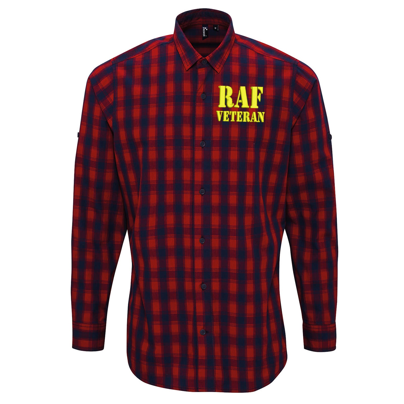Royal Air Force Veteran Check Long Sleeve Shirt