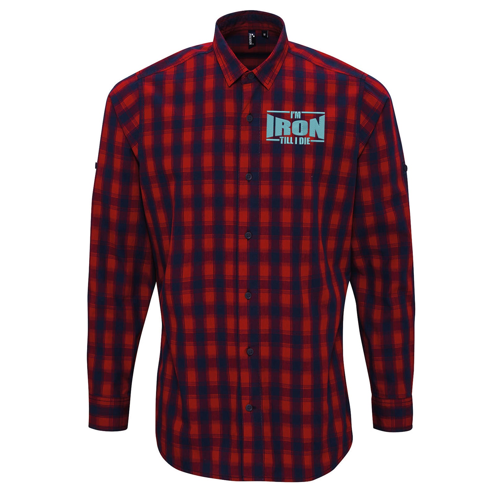 Scunthorpe United Football Check Long Sleeve Shirt