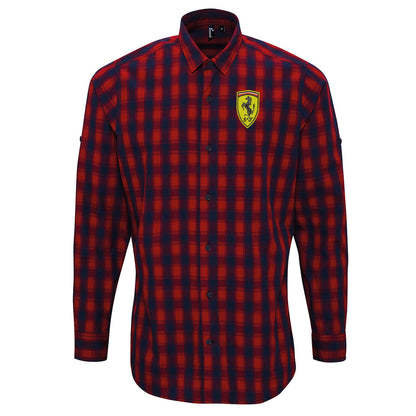 Ferrari Check Shirt