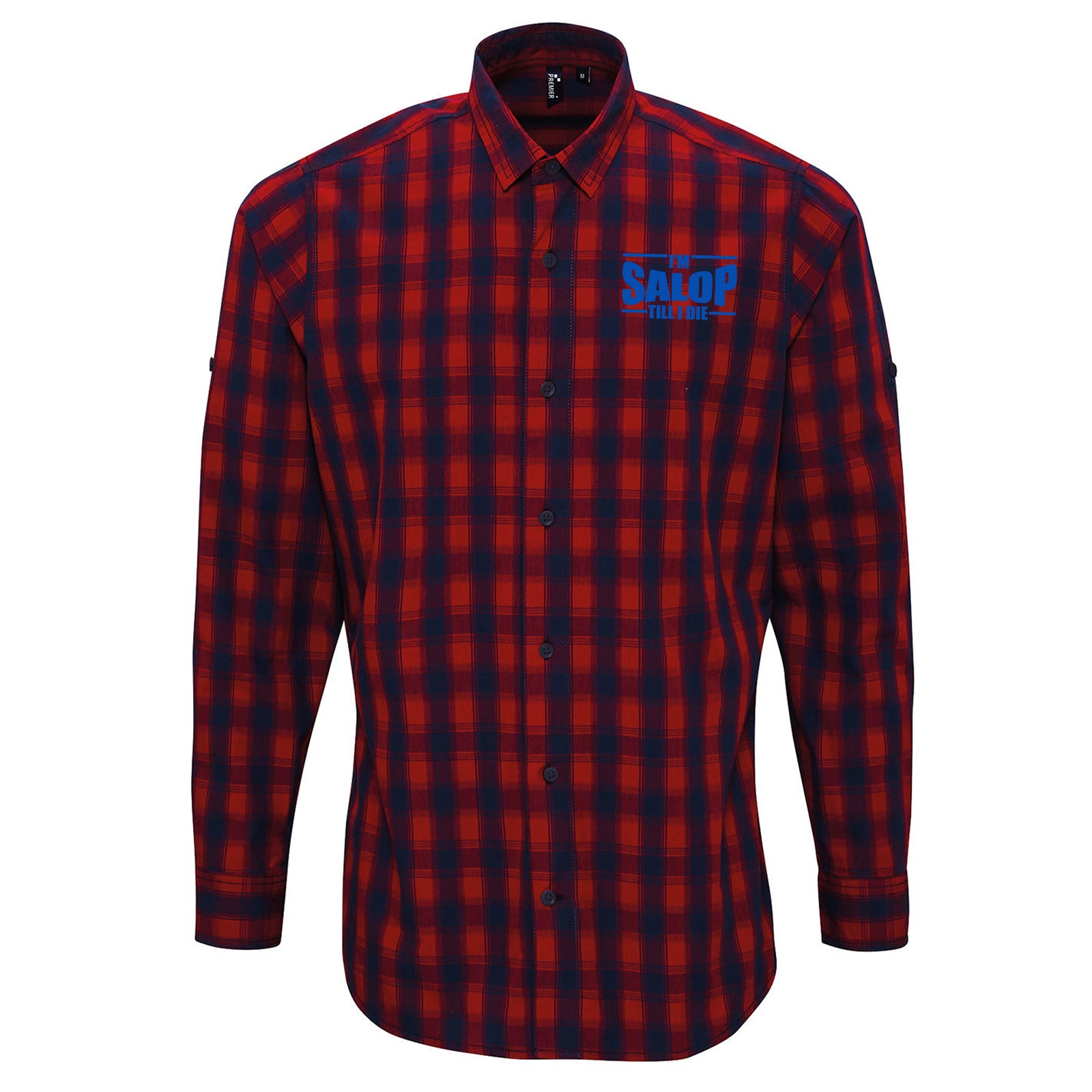 Shrewsbury Town FC Check Long Sleeve Shirt