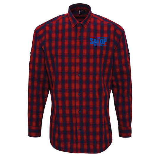 Shrewsbury Town FC Check Long Sleeve Shirt