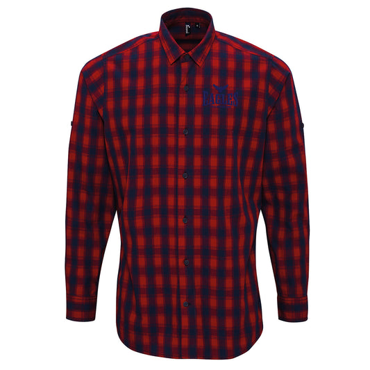  Eagles It's a Way of Life Check Long Sleeve Shirt
