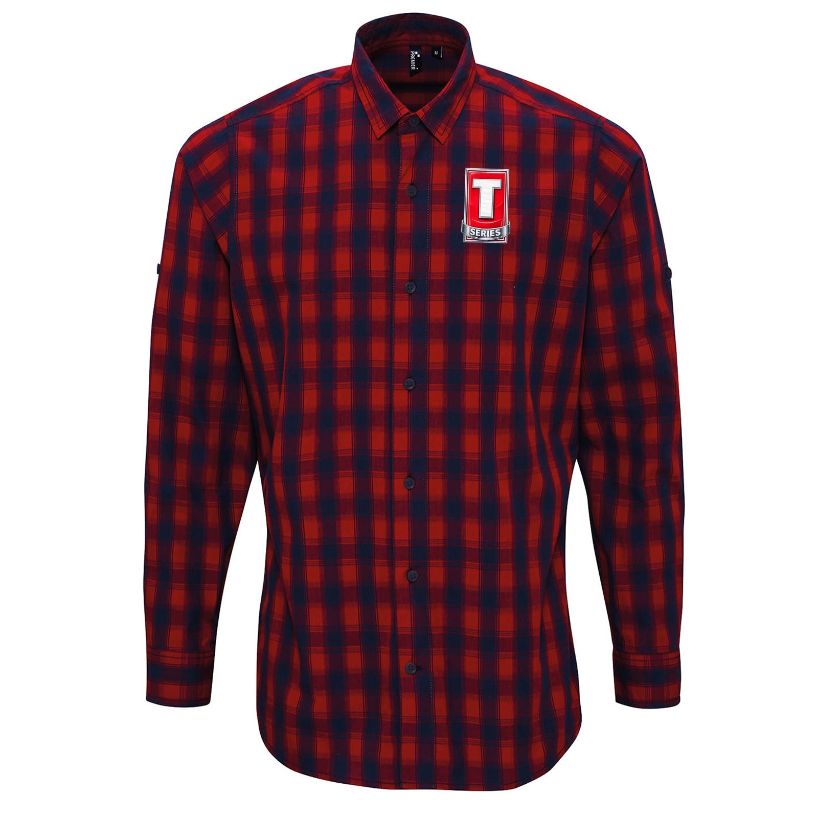 T-Series Check Long Sleeve Shirt