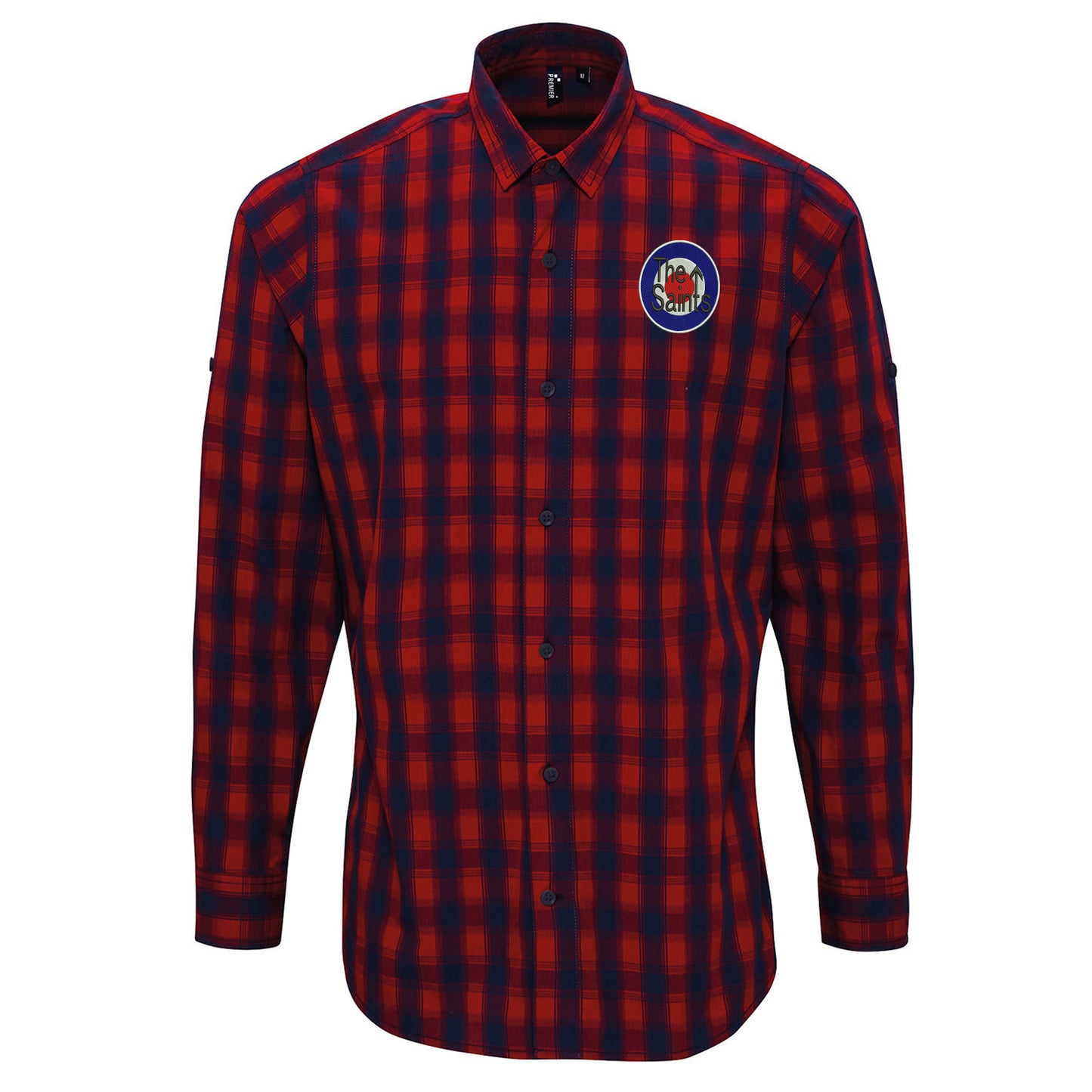 The Saints MOD Target Check Long Sleeve Shirt