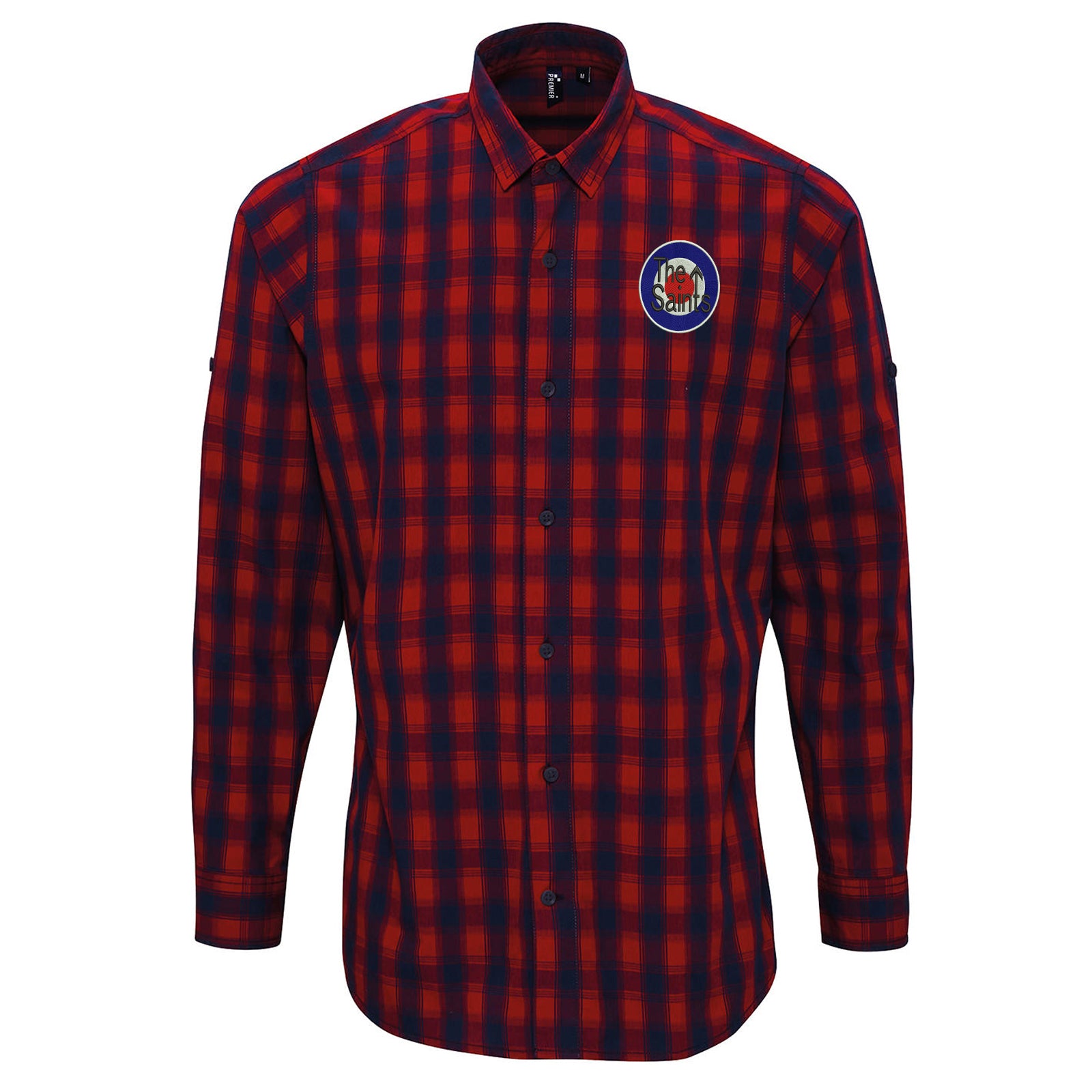 The Saints MOD Target Check Long Sleeve Shirt