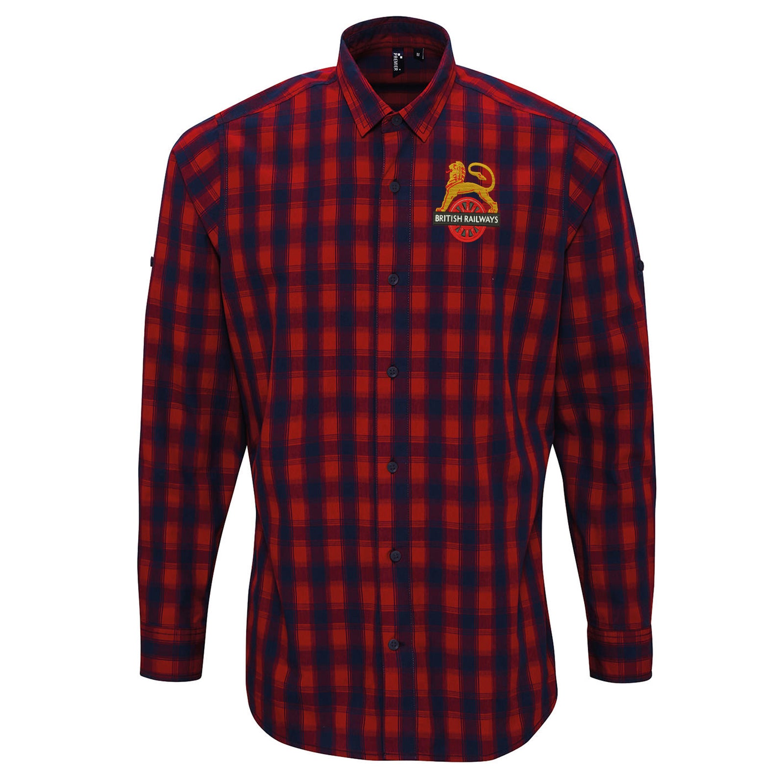 British Railways Check Long Sleeve Shirt