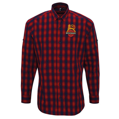 British Railways Check Long Sleeve Shirt