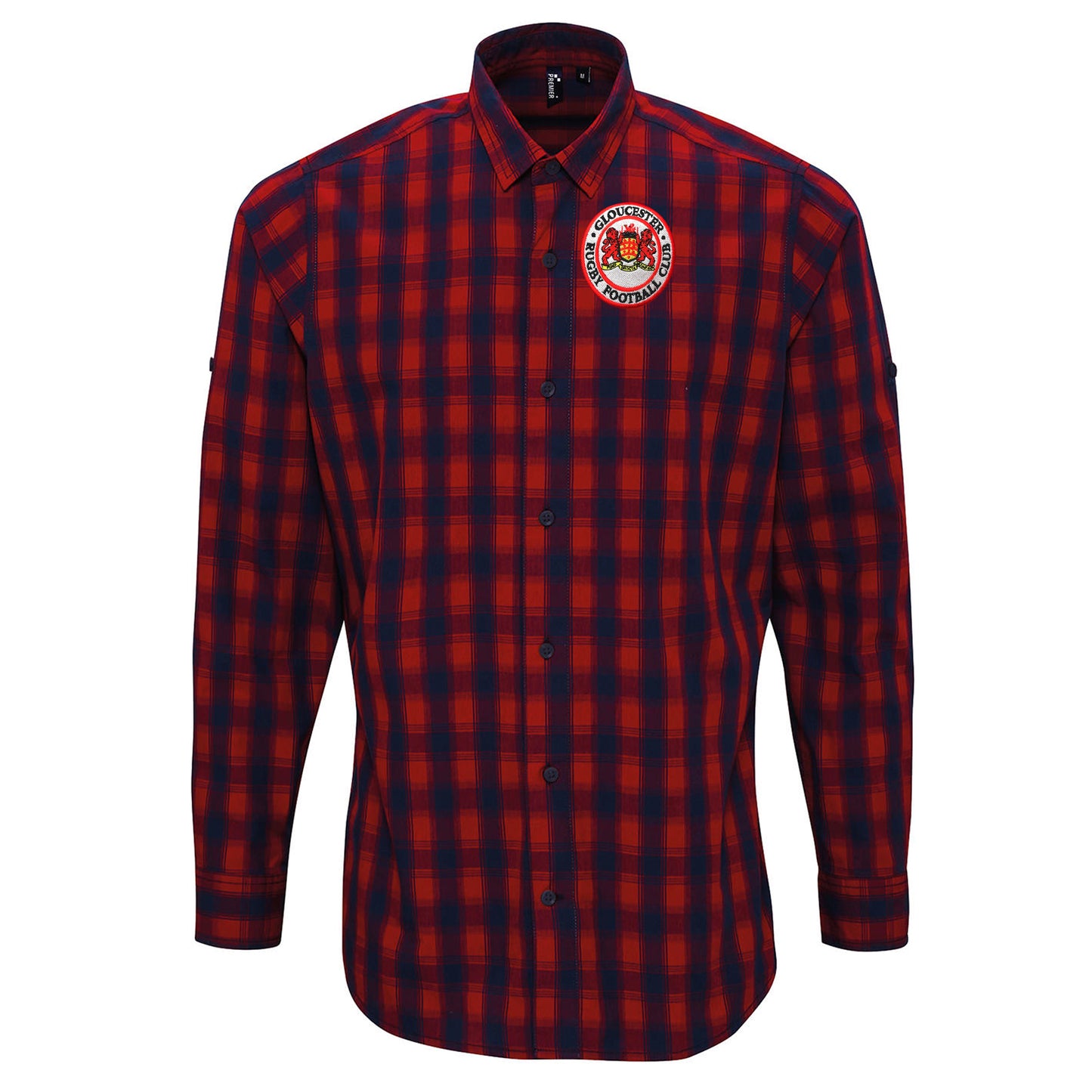 Gloucester Rugby Union Check Long Sleeve Shirt