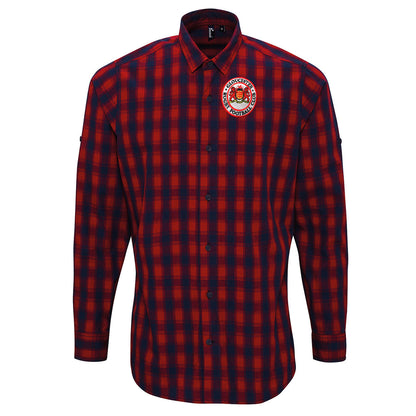 Gloucester Rugby Union Check Long Sleeve Shirt