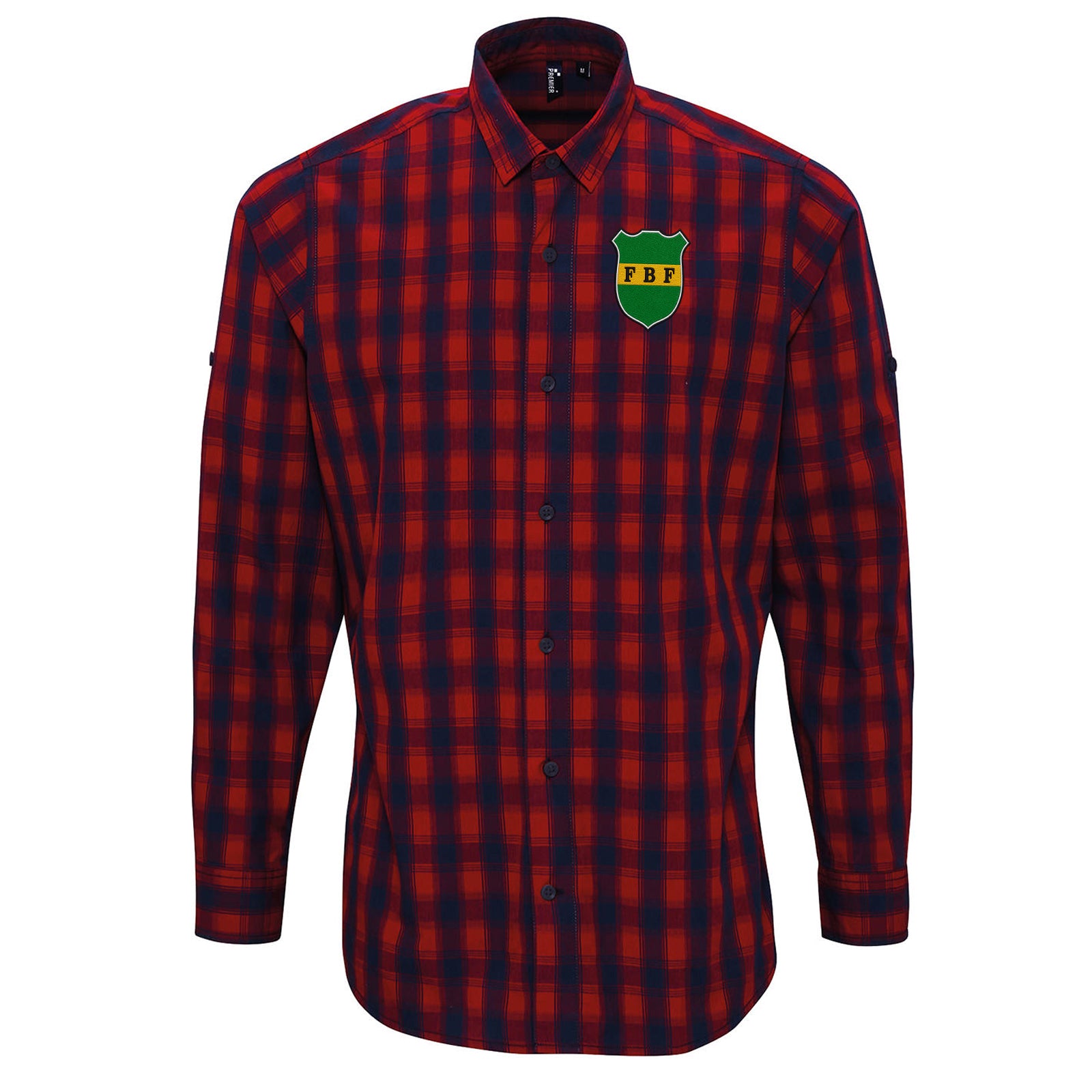 Classic Brazil Football Check Long Sleeve Shirt 