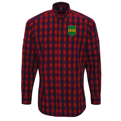 Classic Brazil Football Check Long Sleeve Shirt 