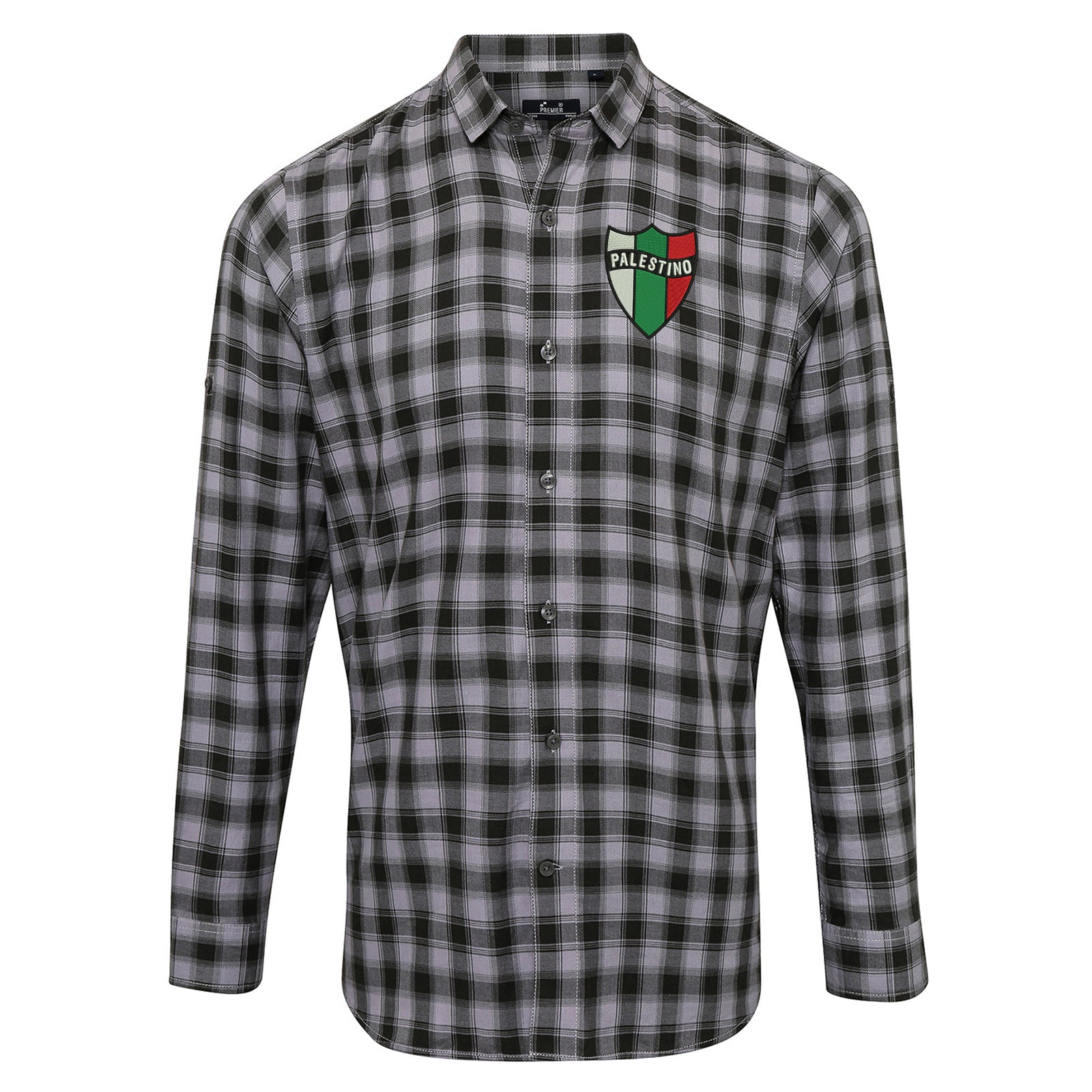 Palestino Football Check Long Sleeve Shirt