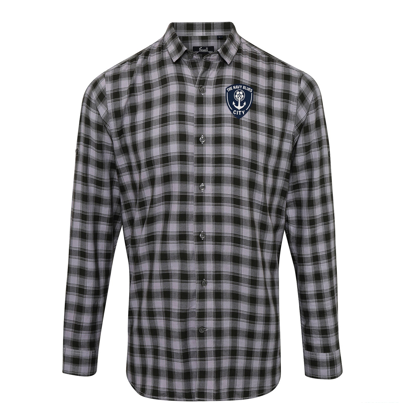 The Navy Blues Auckland City Check Long Sleeve Shirt 
