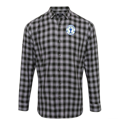 Vintage Tranmere Rovers Check Long Sleeve Shirt 