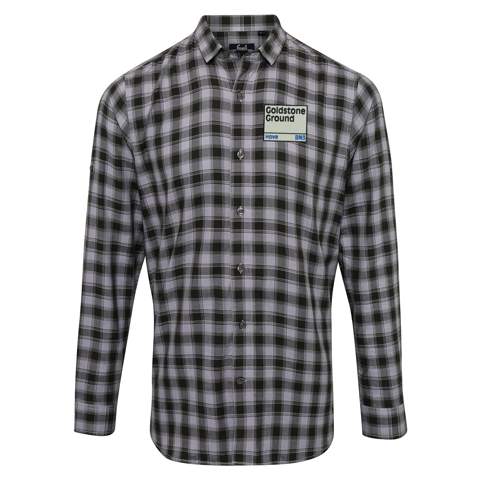 Brighton Goldstone Ground Check Long Sleeve Shirt