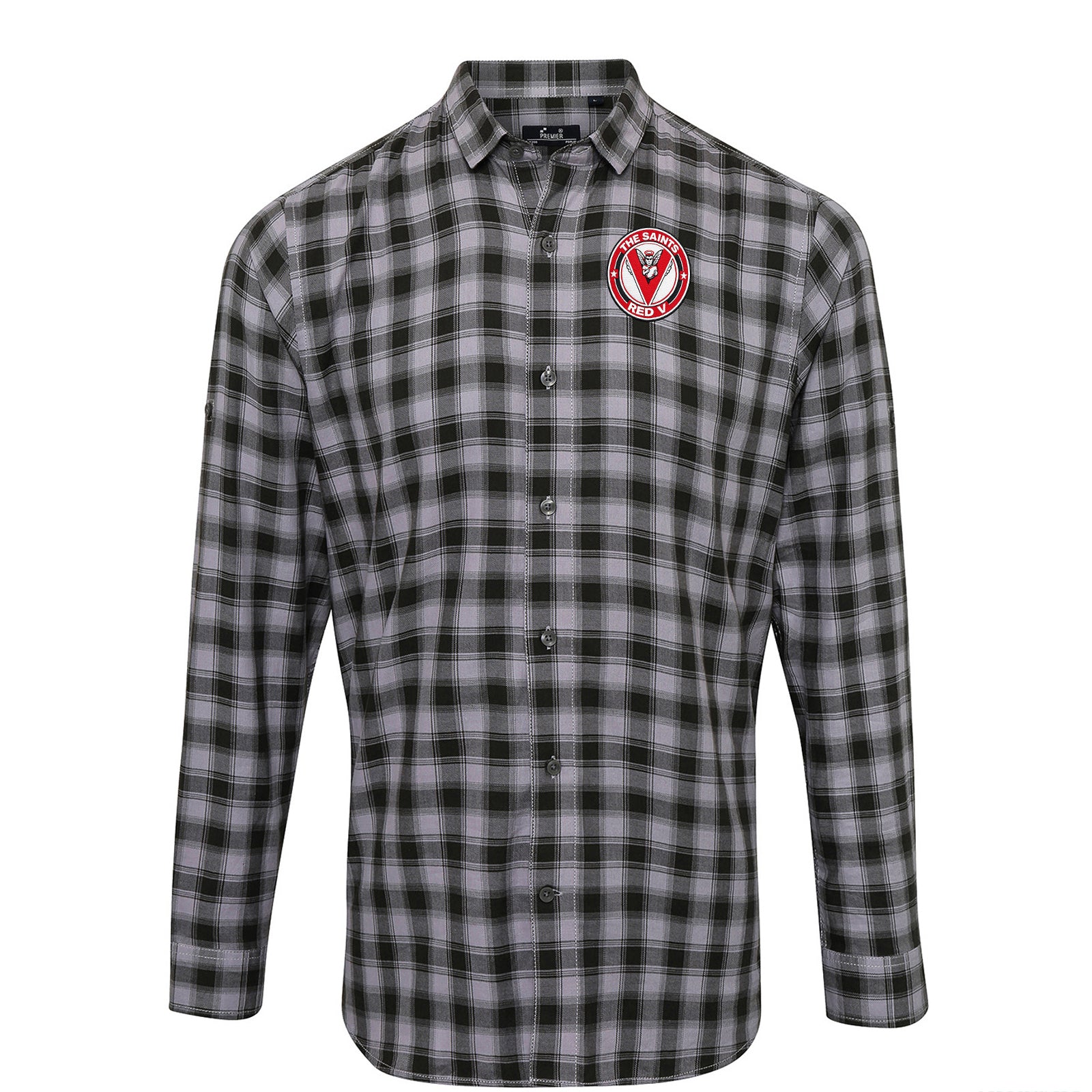 St Helens Rugby League Check Long Sleeve Shirt