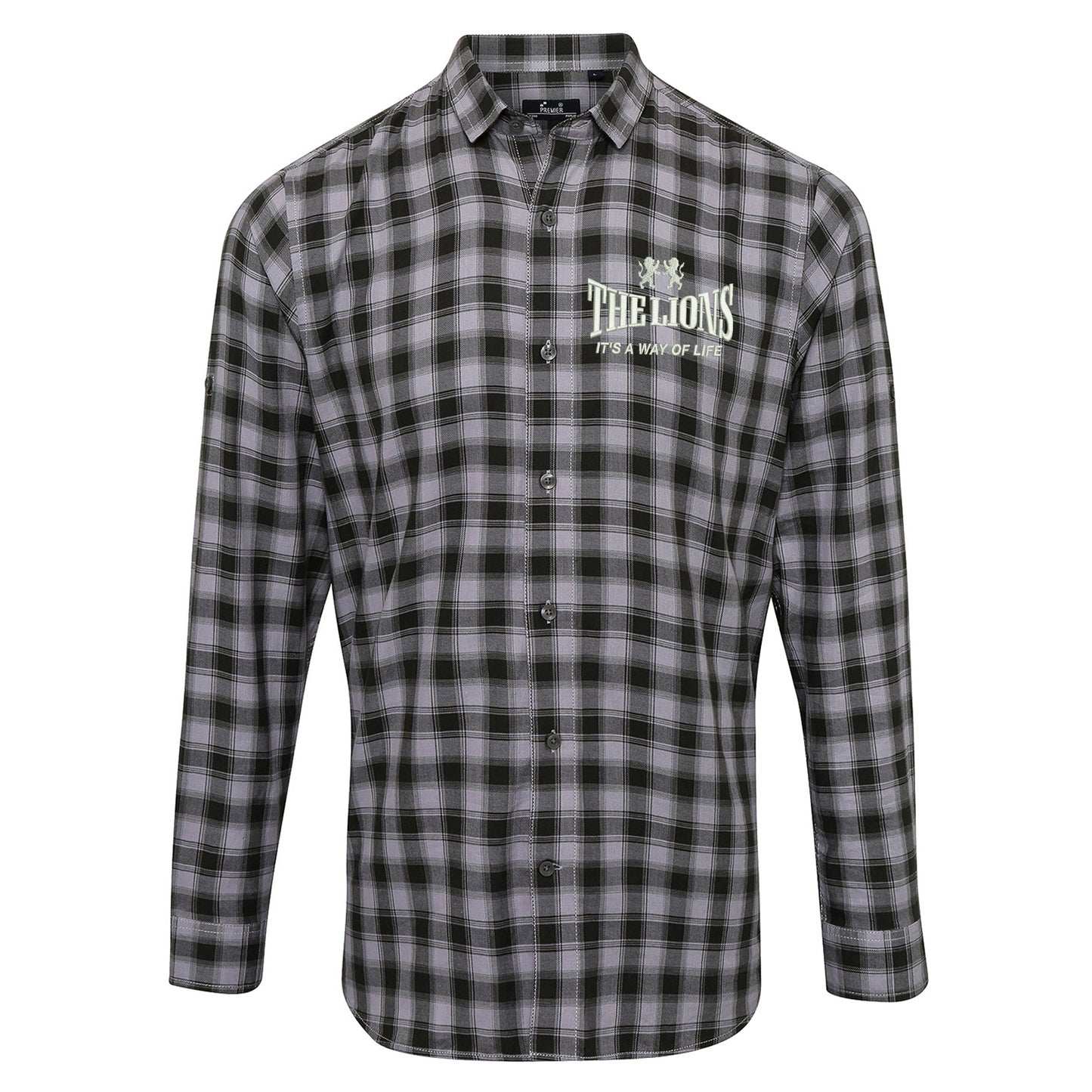 Millwall FC Check Long Sleeve Shirt