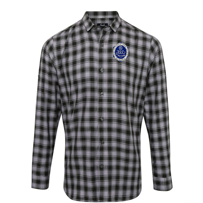 Vintage and Classic Car Club Check Long Sleeve Shirt 