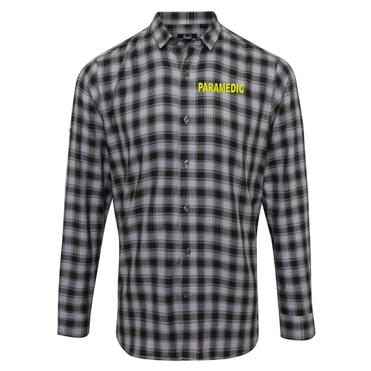 Paramedic Check Long Sleeve Shirt
