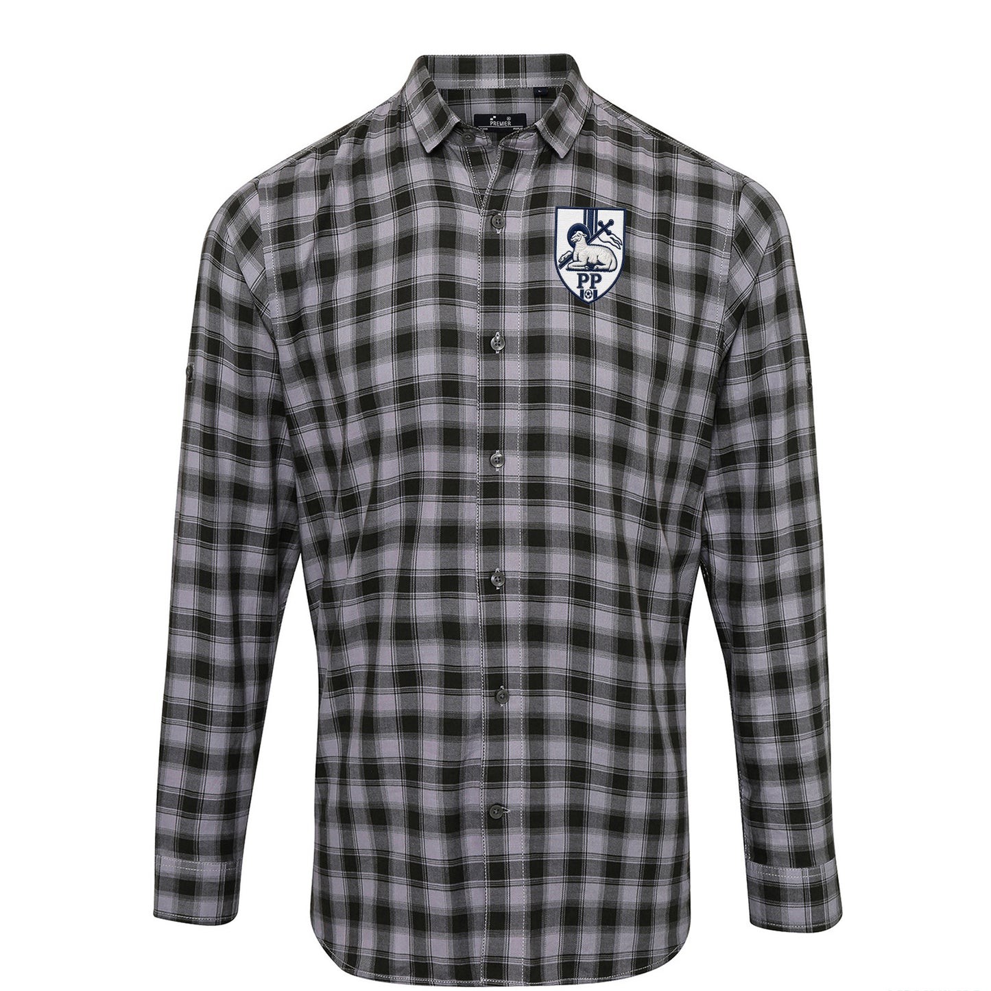 Classic Preston Football Check Long Sleeve Shirt 