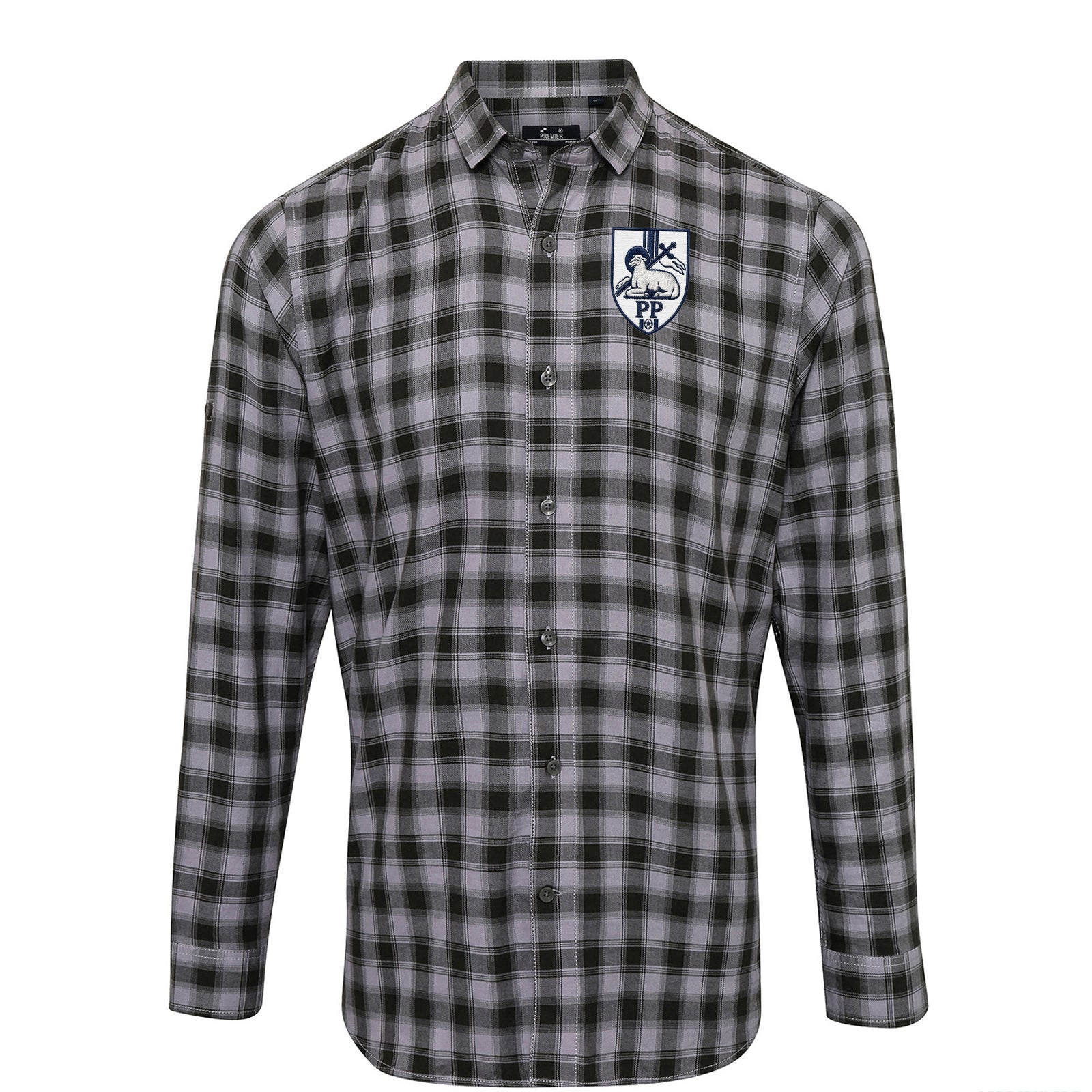 Classic Preston Football Check Long Sleeve Shirt 