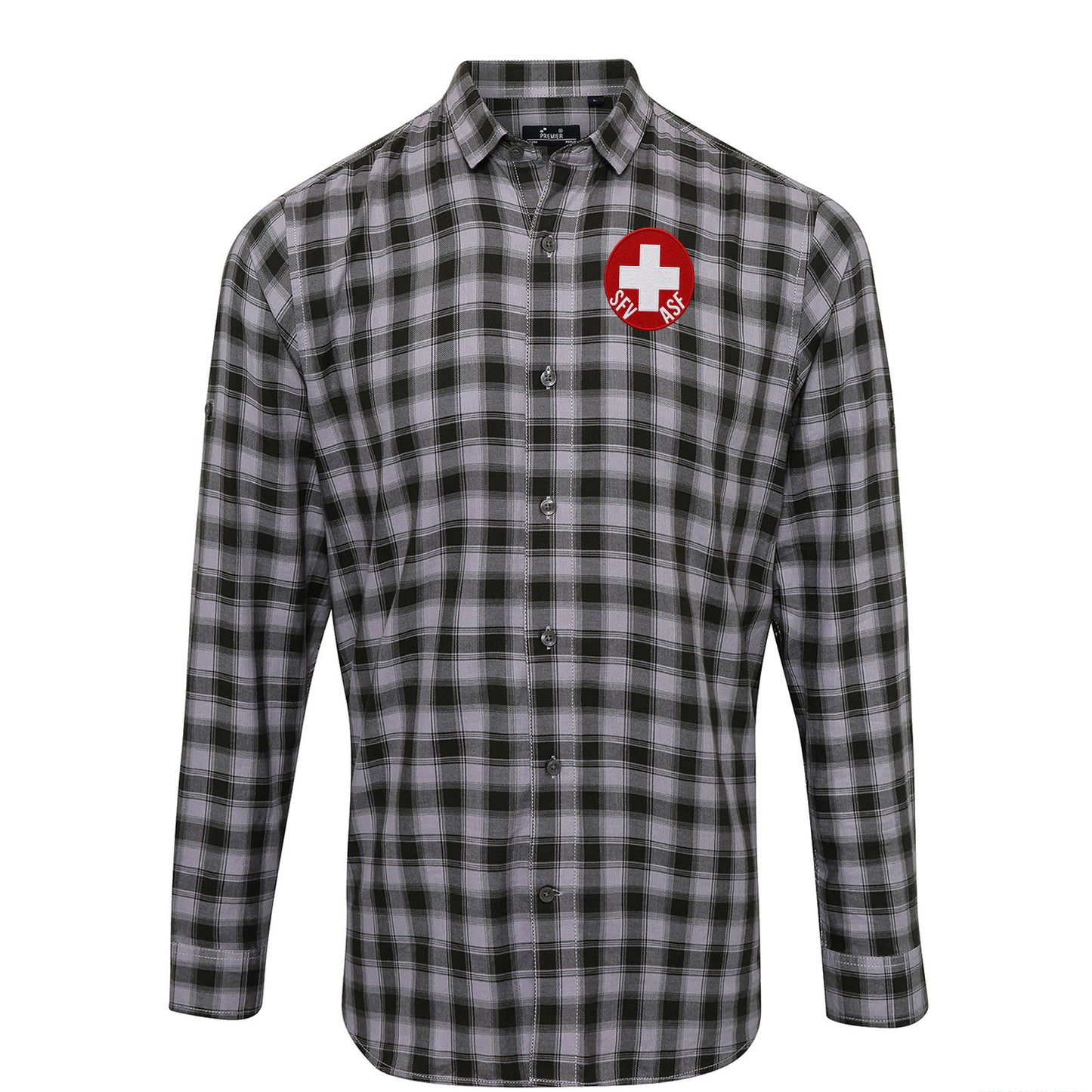 Switzerland Football Check Long Sleeve Shirt
