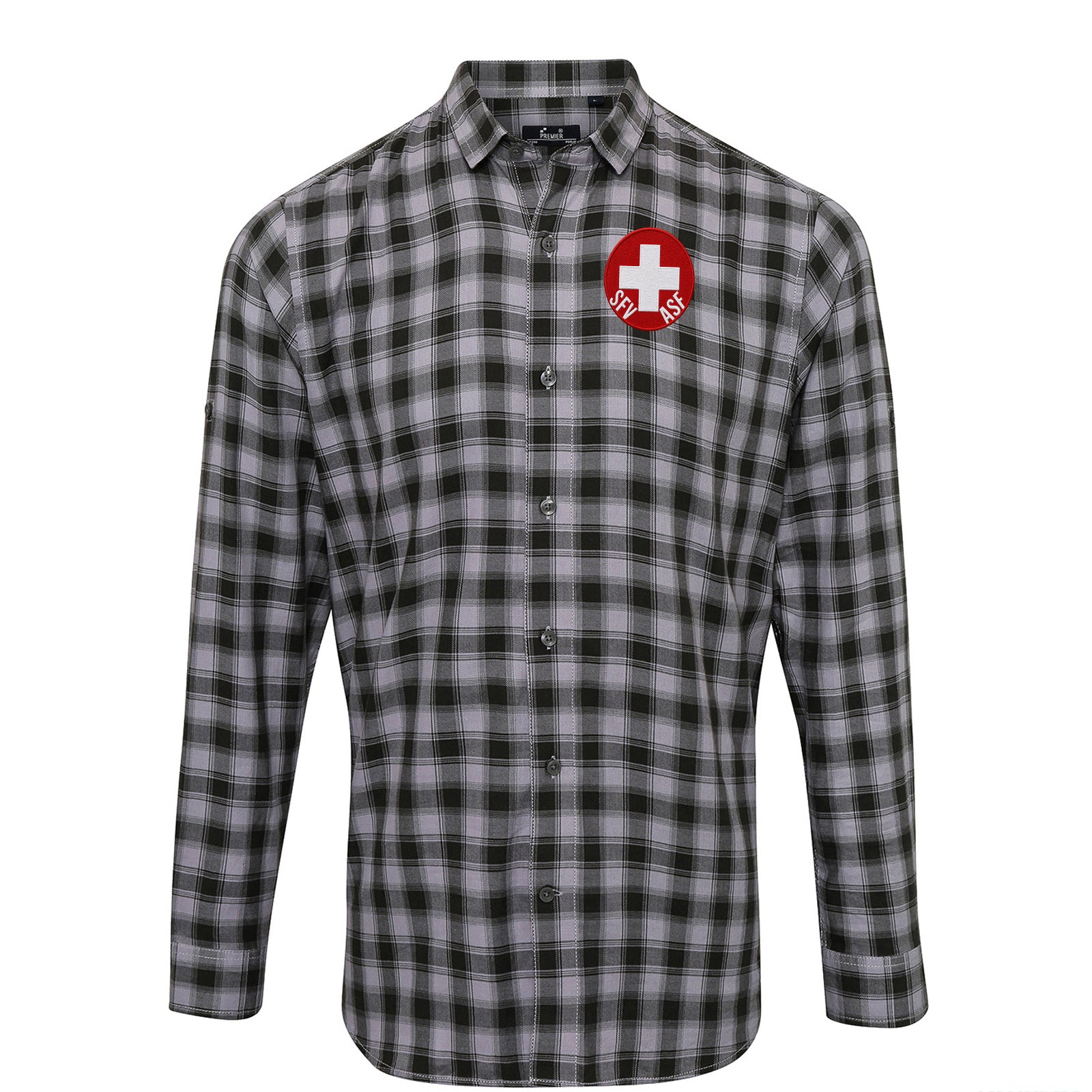 Switzerland Football Check Long Sleeve Shirt
