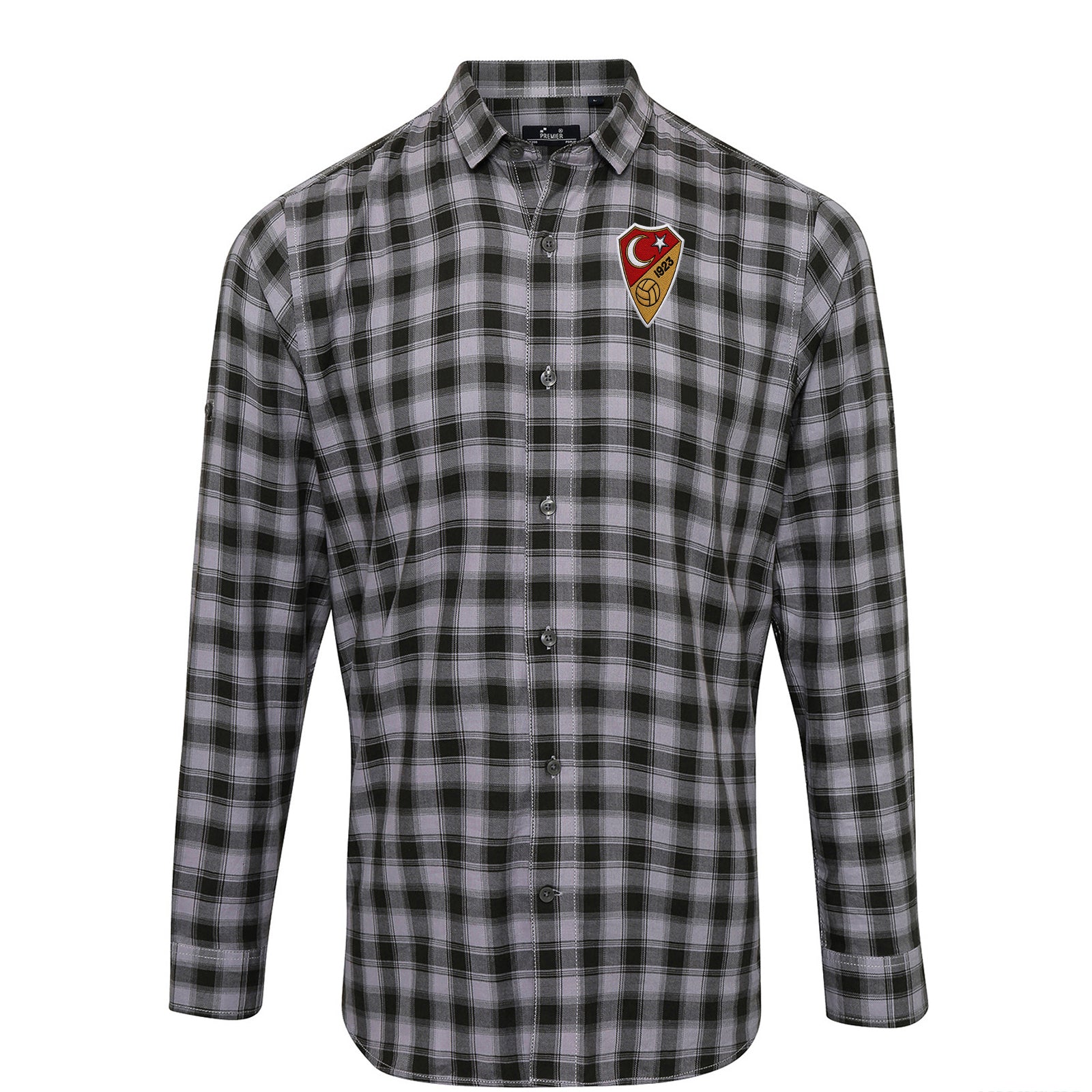 Turkey Football Check Long Sleeve Shirt 