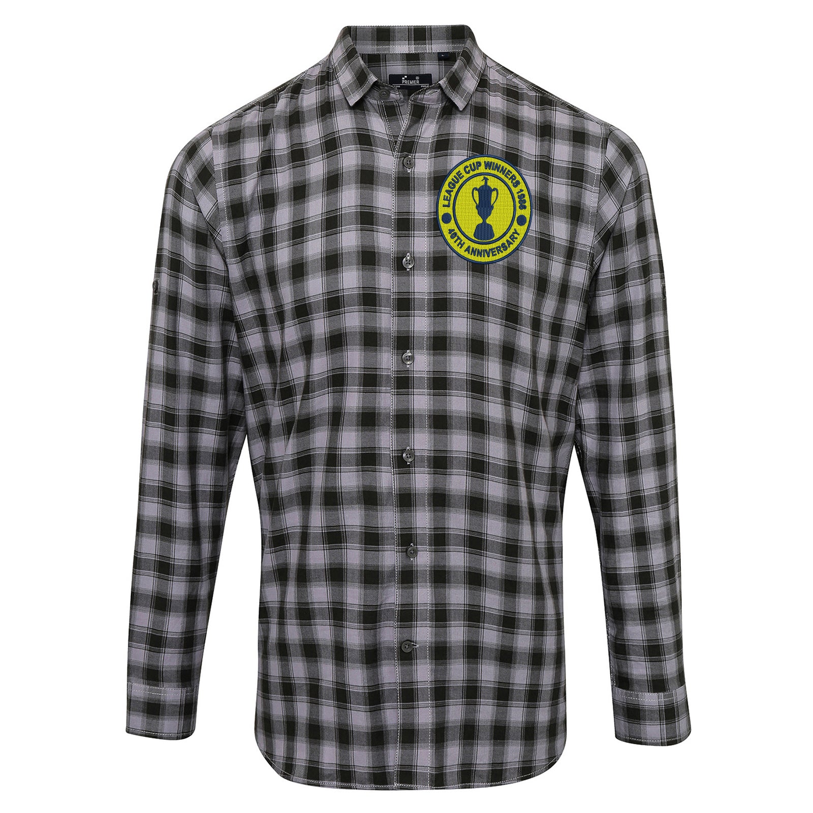 Oxford United League Check Long Sleeve Shirt