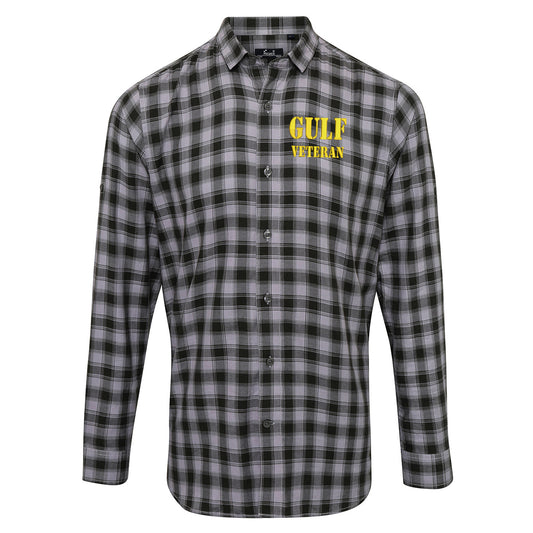 Gulf Veteran Check Long Sleeve Shirt 