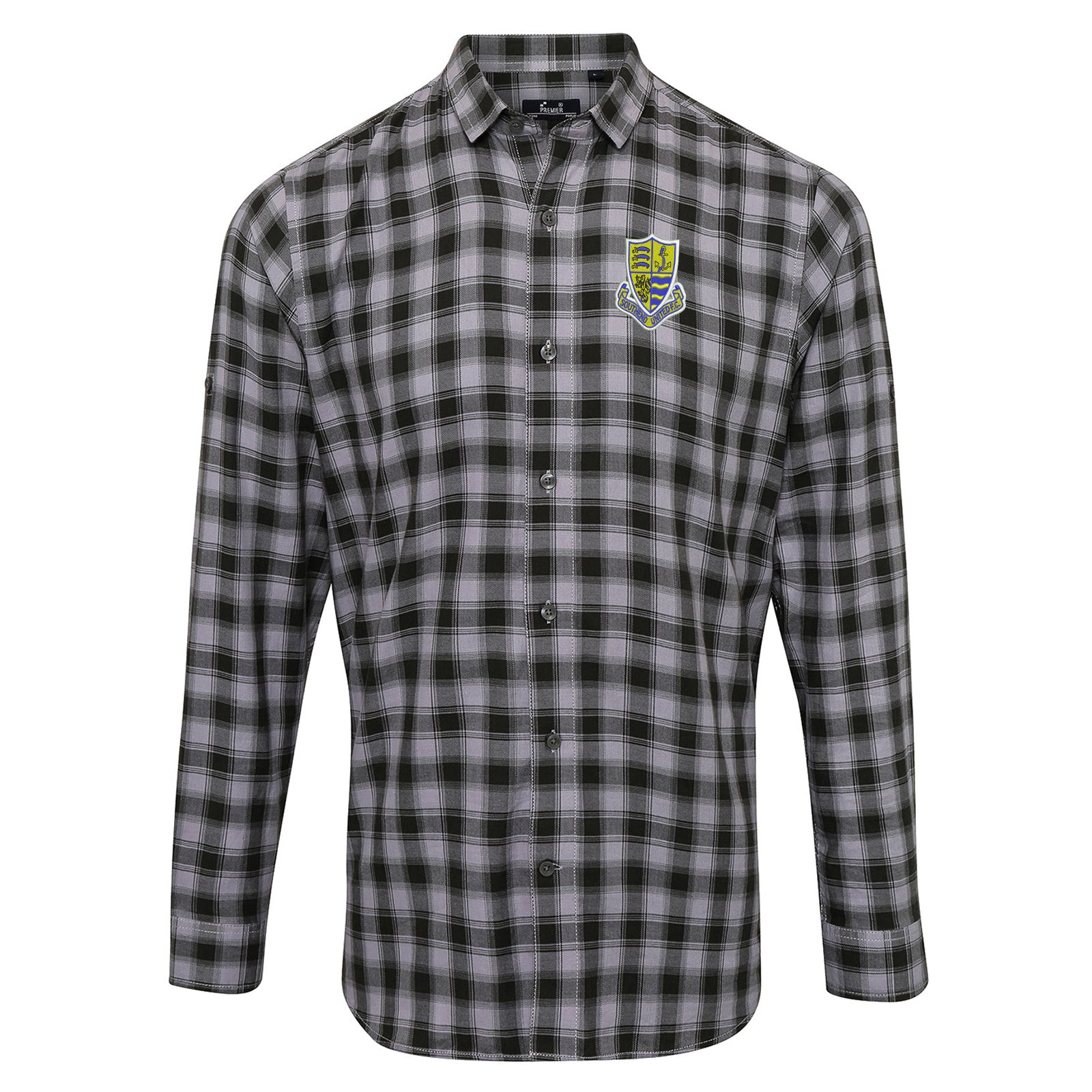 Retro Southend 1982 Check Long Sleeve Shirt