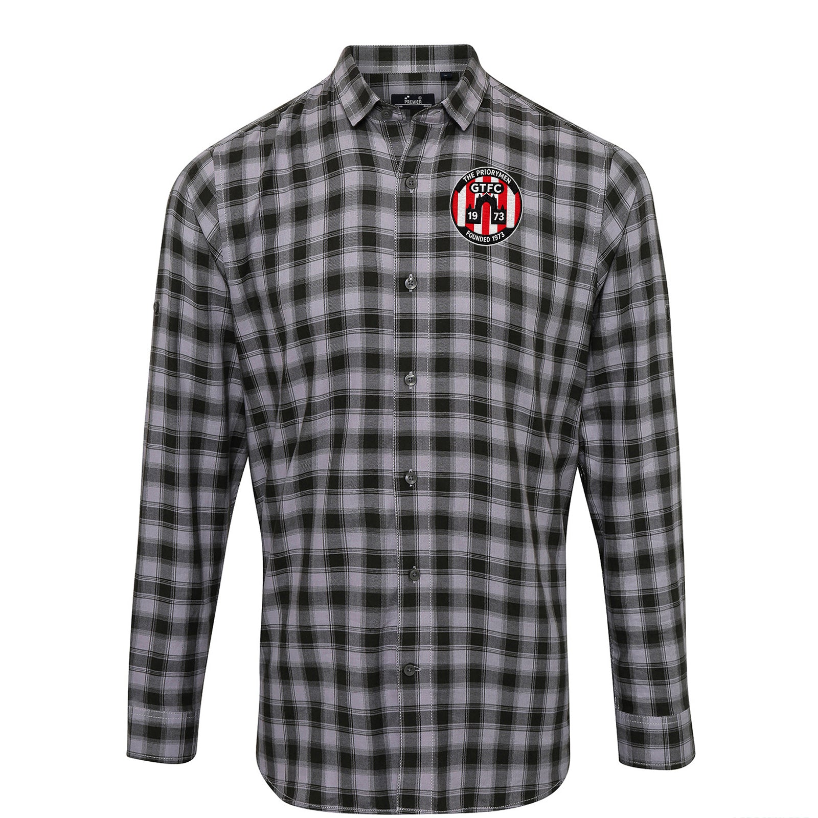Guisborough Town Football Check Long Sleeve Shirt