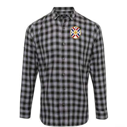 Classic Paraguay Football Check Long Sleeve Shirt