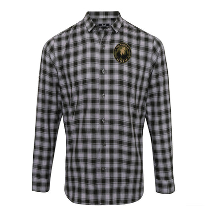 The Troubles Northern Ireland Check Long Sleeve Shirt 