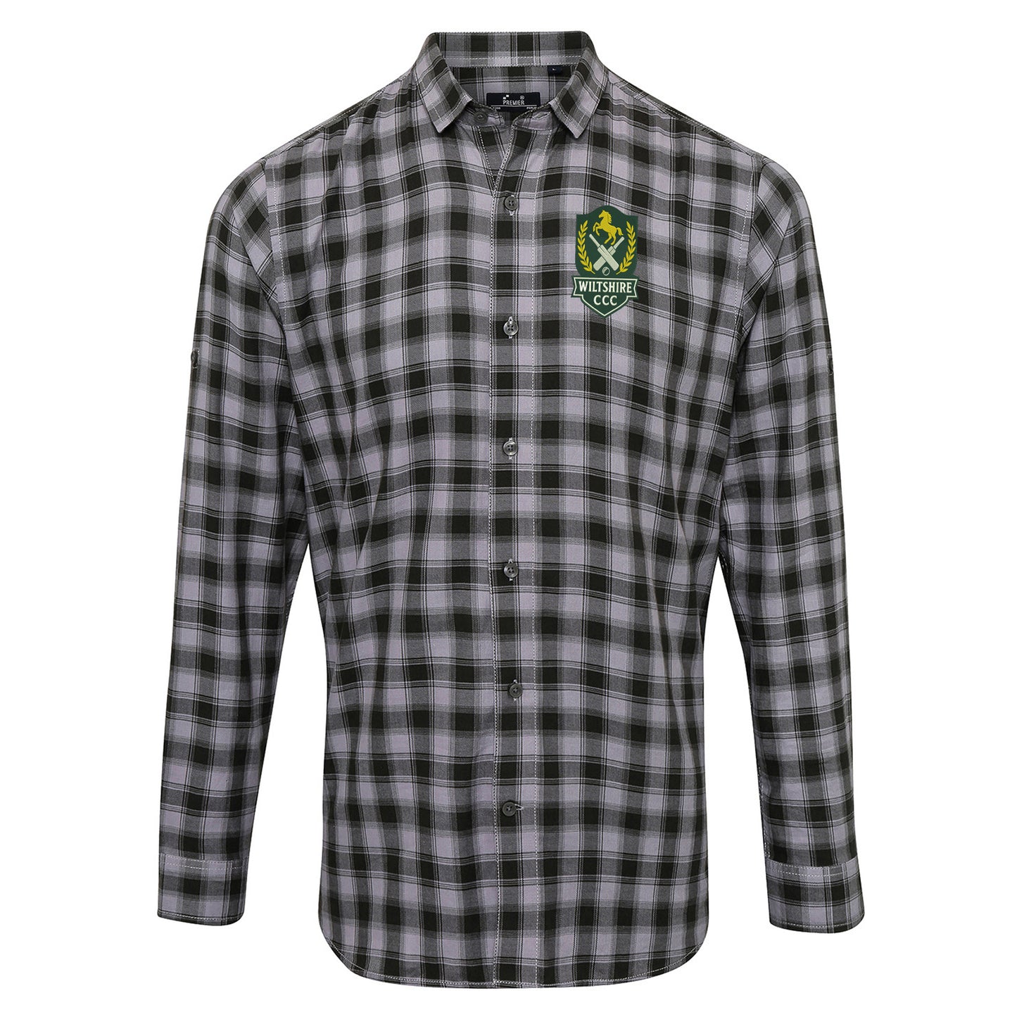 Wiltshire County Cricket Club Check Long Sleeve Shirt