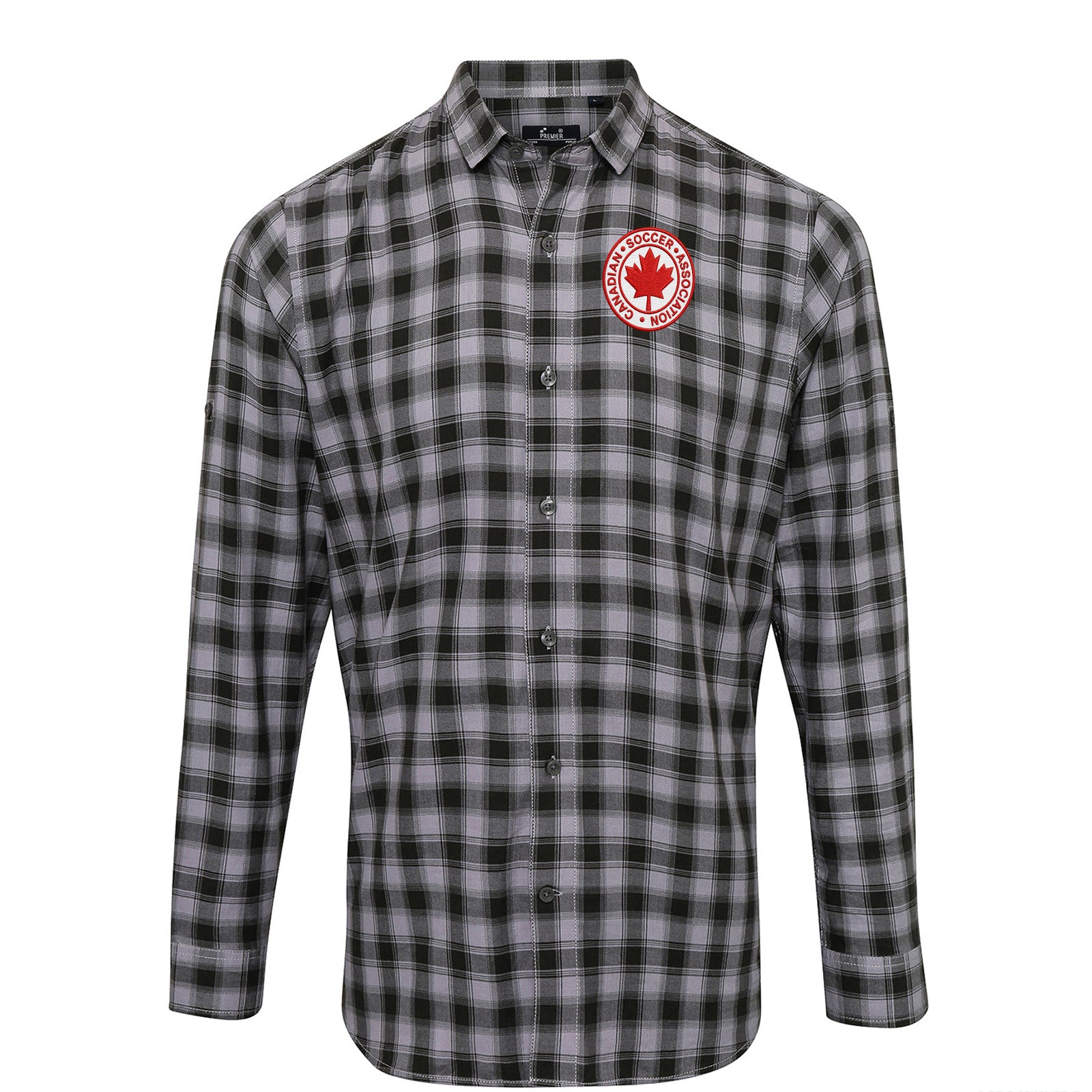 Classic Canada Soccer Check Long Sleeve Shirt