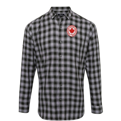 Classic Canada Soccer Check Long Sleeve Shirt