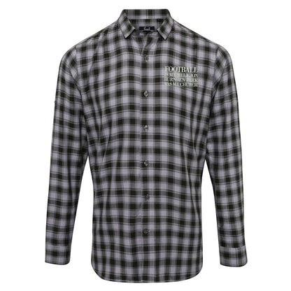 Wanderers Burnden FC Check Shirt