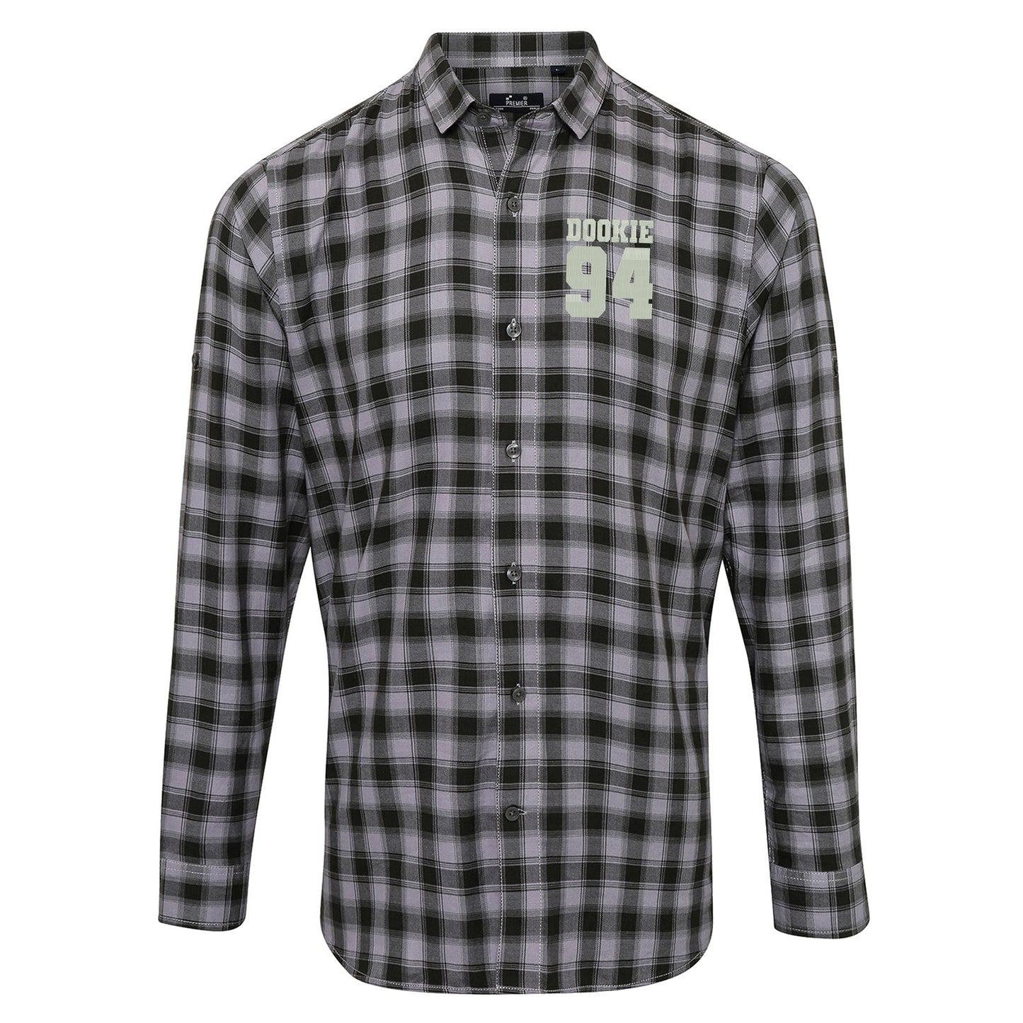 Dookie 94 Embroidered Long Sleeve Mulligan Check Shirt