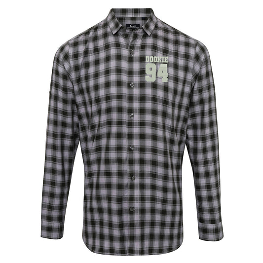 Dookie 94 Embroidered Long Sleeve Mulligan Check Shirt