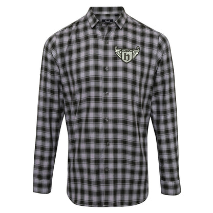 Ricky Hatton Boxing Check Long Sleeve Shirt