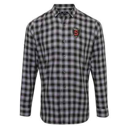 Retro Singers FC Check Long Sleeve Shirt