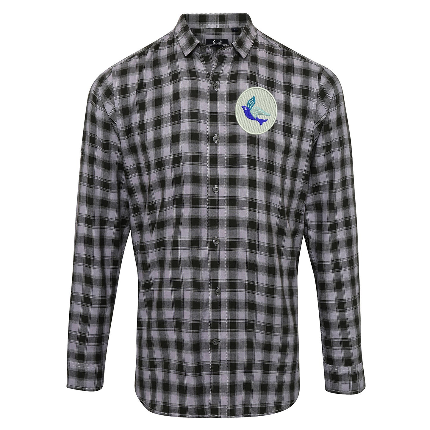 Classic Cardiff City FC Check Long Sleeve Shirt