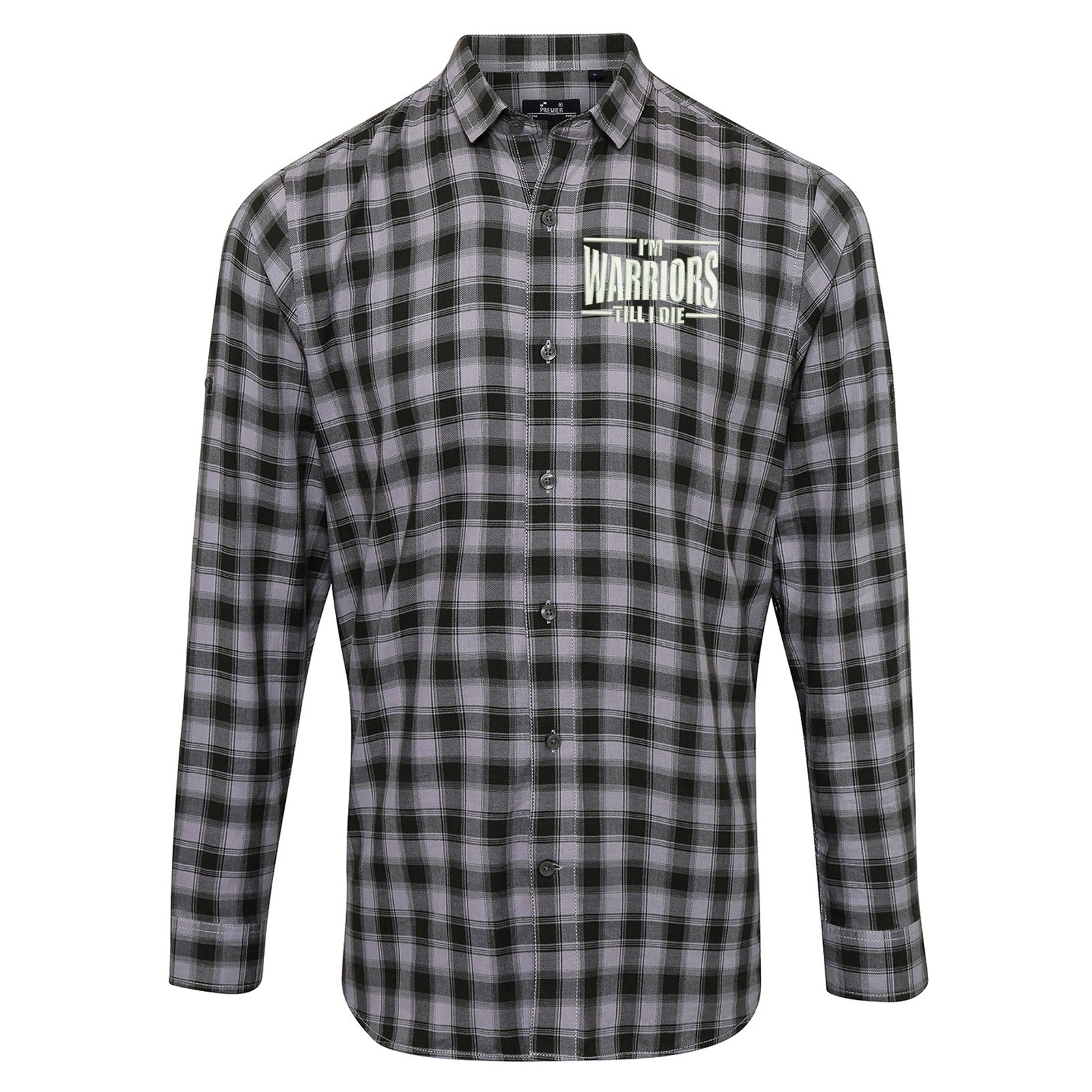 Stenhousemuir Football Check Long Sleeve Shirt