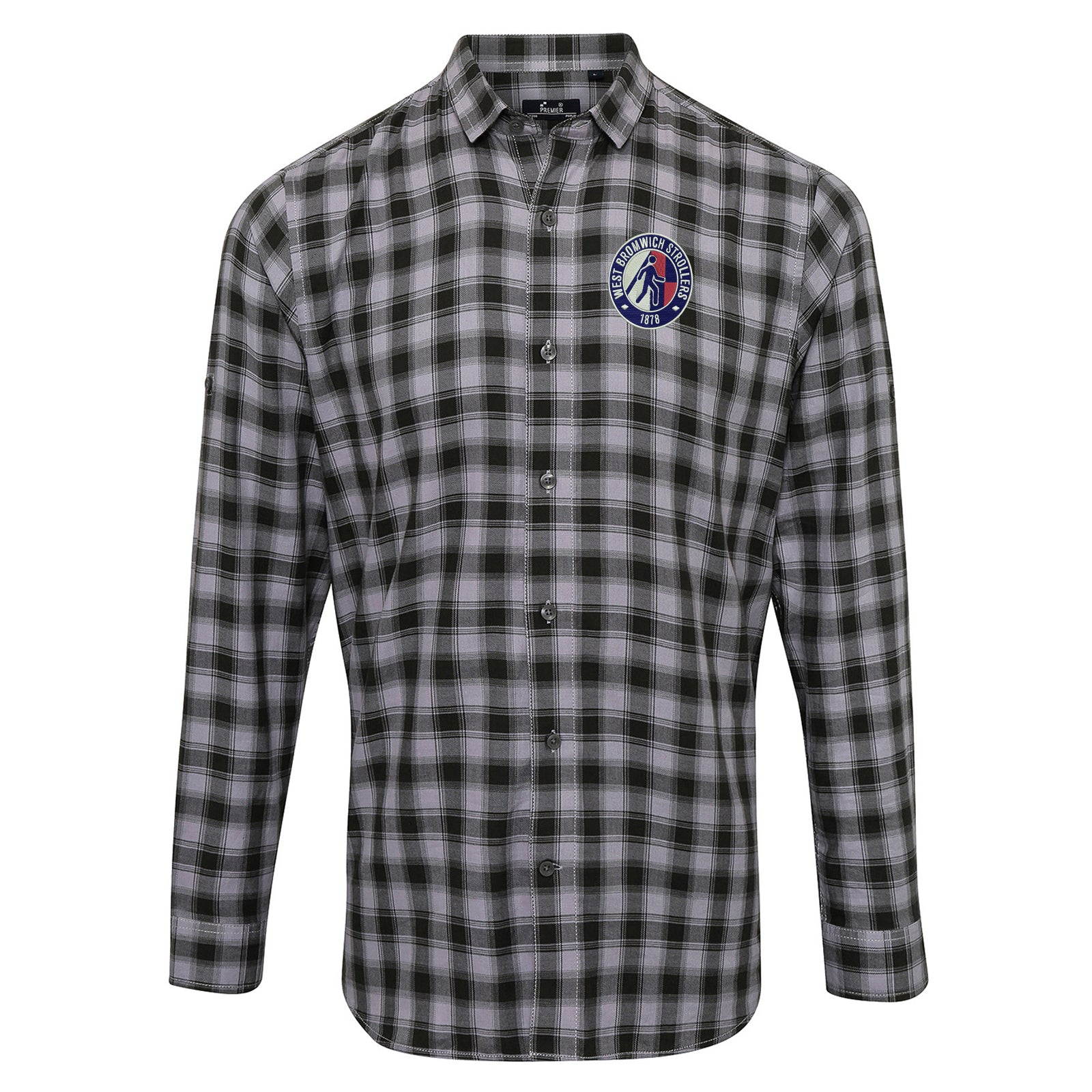 Vintage West Bromwich Albion Check Shirt