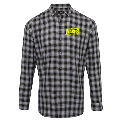 I'm Wasps Till I Die Long Sleeve Mulligan Check Shirt