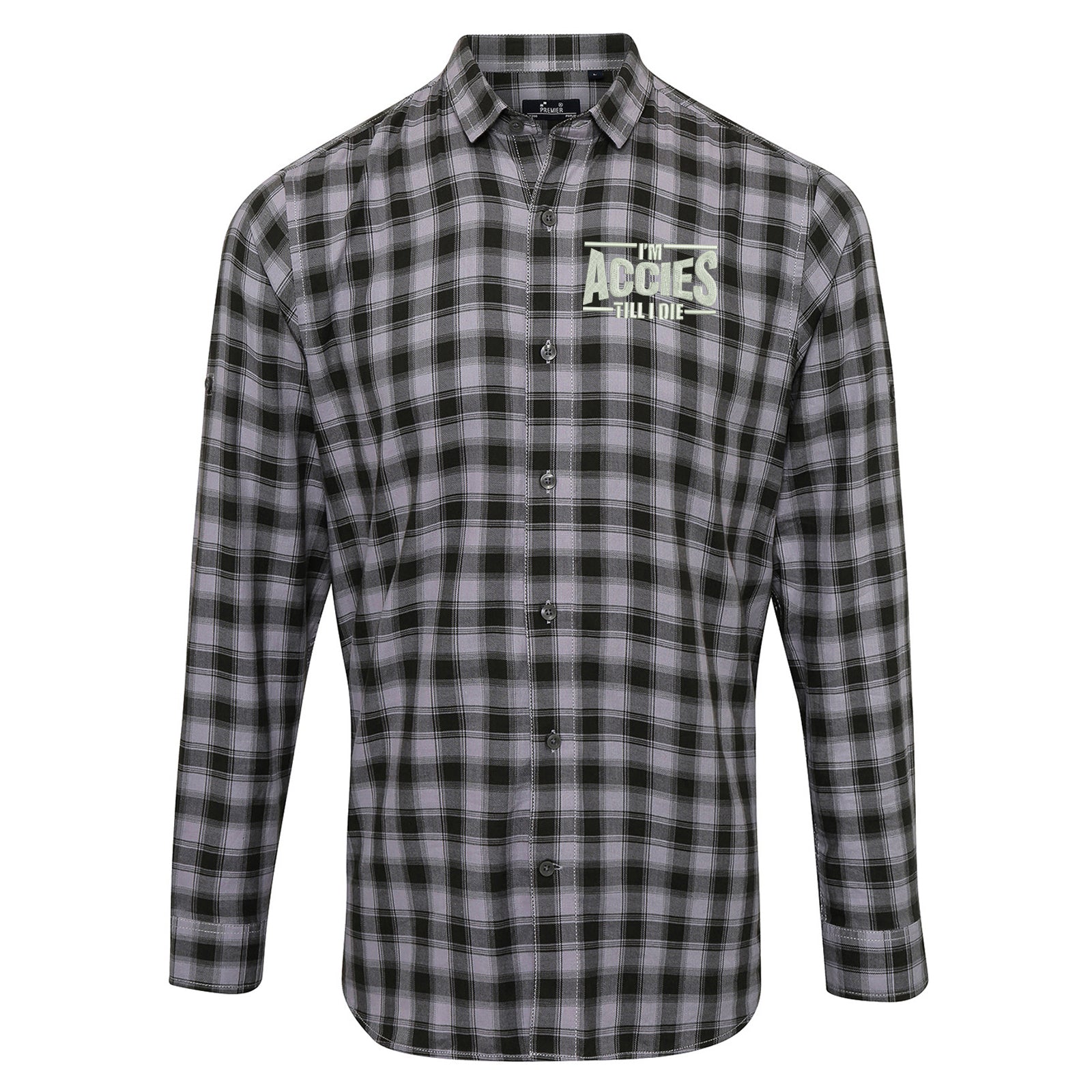 Hamilton Academical Check Long Sleeve Shirt