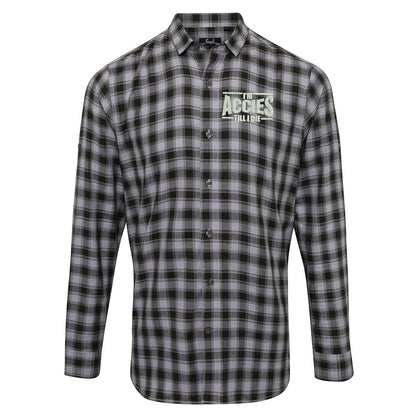 Hamilton Academical Check Long Sleeve Shirt