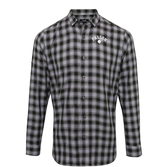 Jimmy Fallon Julia Roberts Check Long Sleeve Shirt